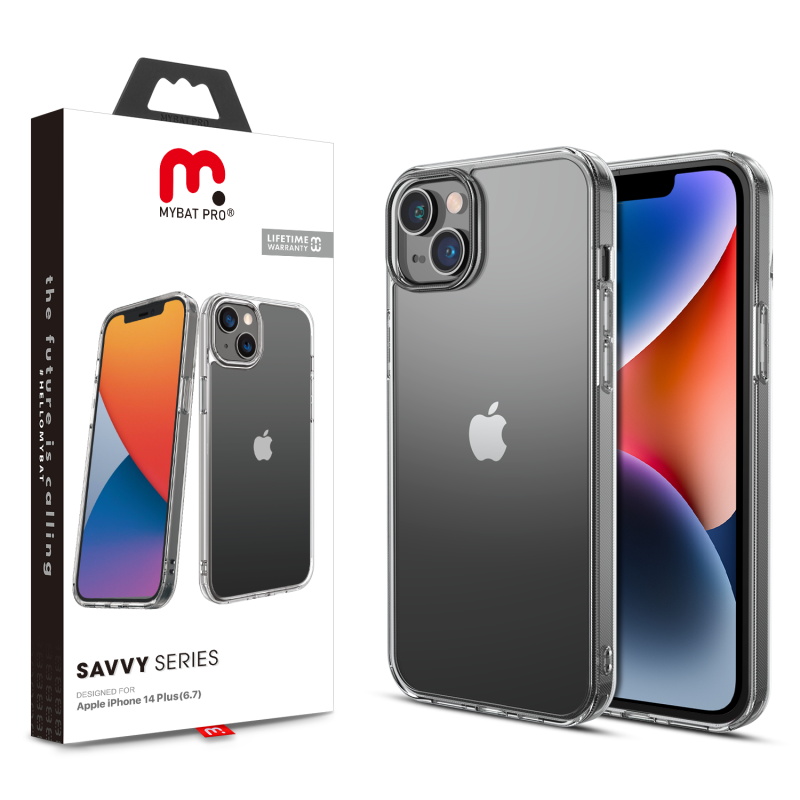 Picture of MyBat Pro Savvy Series Case for Apple iPhone 14 Plus (6.7) - Crystal Clear