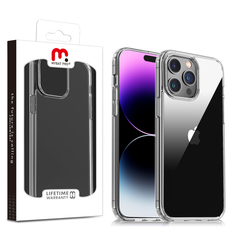 Picture of MyBat Pro Gummy Clear Case for Apple iPhone 14 Pro (6.1) - Transparent