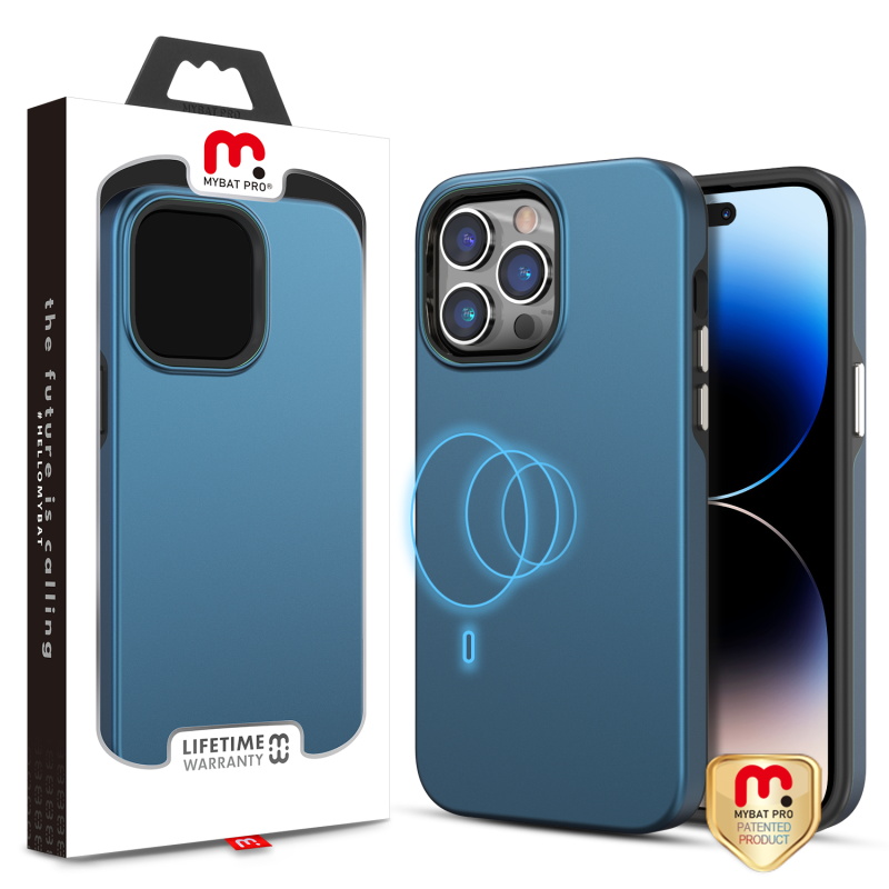 Picture of MyBat Pro Fuse Series MagSafe Case for Apple iPhone 14 Pro (6.1) - Blue