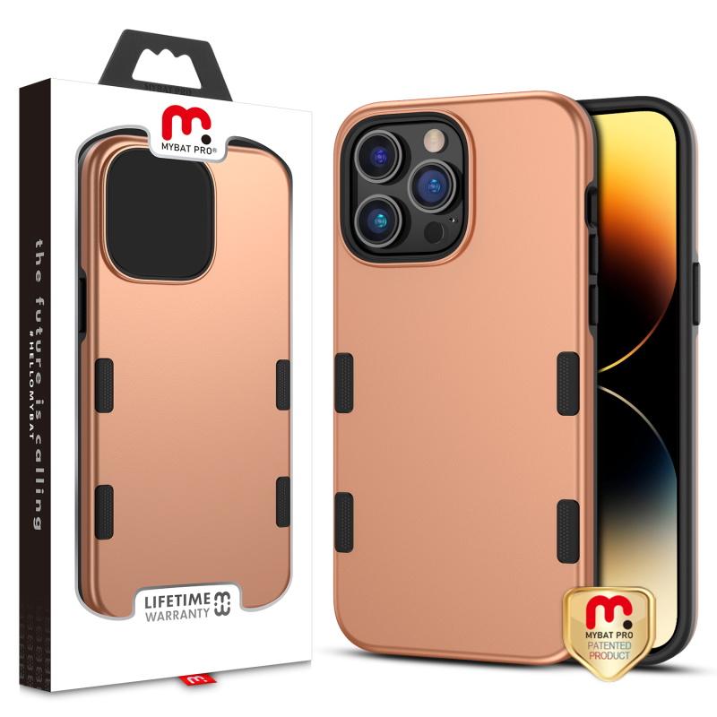 Picture of MyBat Pro TUFF Subs Series Case for Apple iPhone 14 Pro (6.1) - Rose Gold
