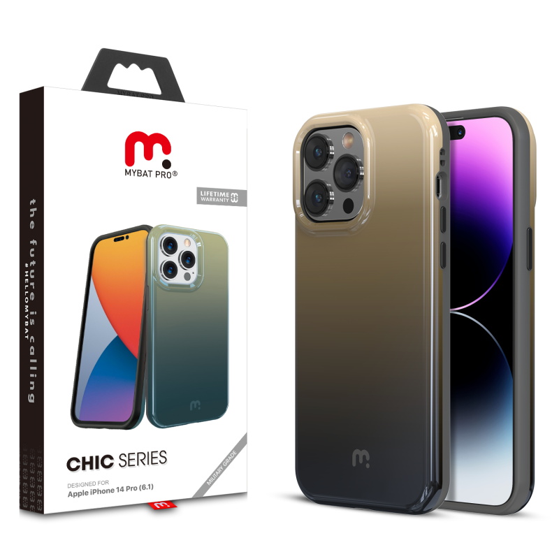 Picture of MyBat Pro Chic Series Case for Apple iPhone 14 Pro (6.1) - Shadow