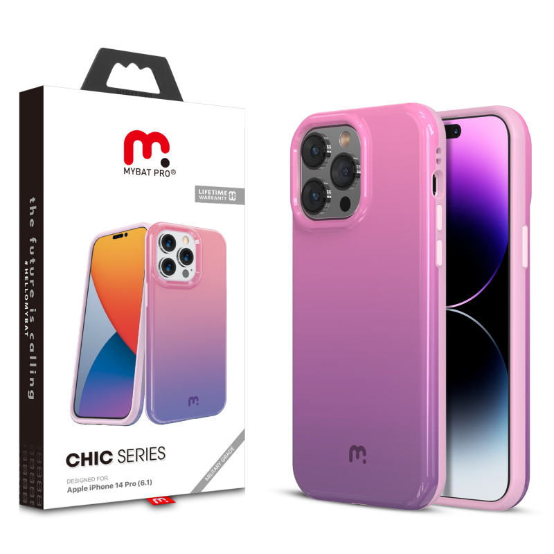 Picture of MyBat Pro Chic Series Case for Apple iPhone 14 Pro (6.1) - Violet