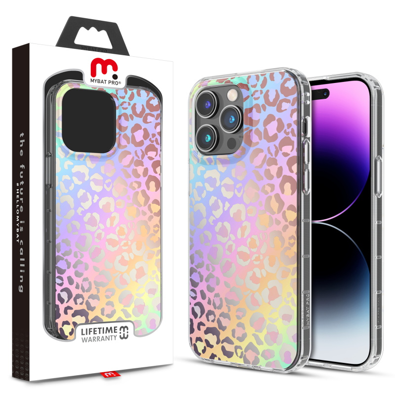Picture of MyBat Pro Mood Series MagSafe Case for Apple iPhone 14 Pro Max (6.7) - Holographic Leopard