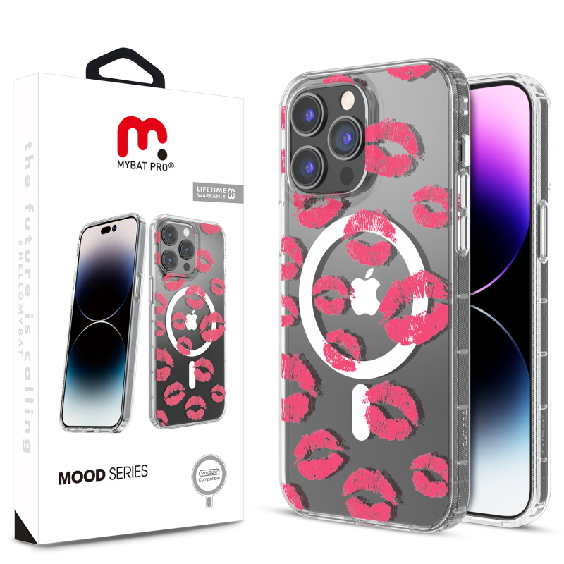 Picture of MyBat Pro Mood Series MagSafe Case for Apple iPhone 14 Pro Max (6.7) - Kisses
