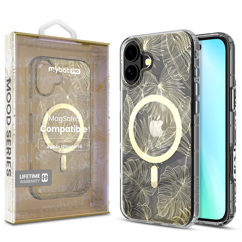 Picture of MyBat Pro Mood Series MagSafe Case for Apple iPhone 16 - Botanical