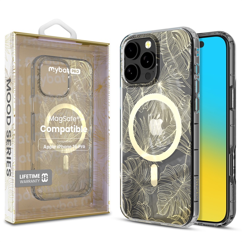 Picture of MyBat Pro Mood Series MagSafe Case for Apple iPhone 16 Pro - Botanical