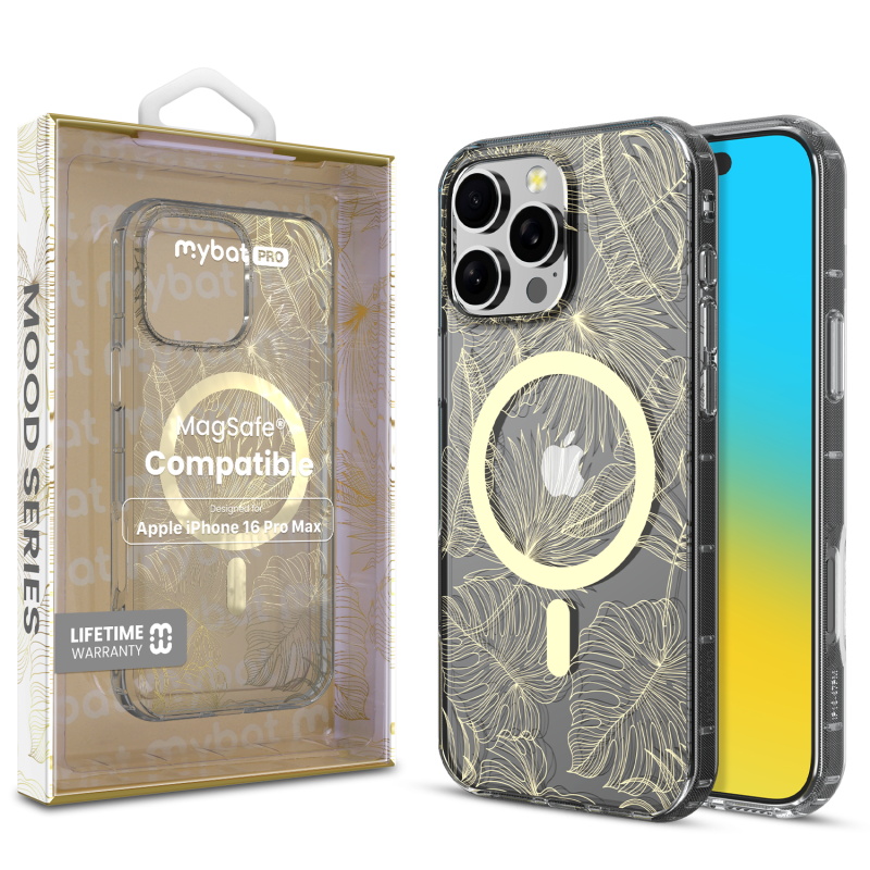 Picture of MyBat Pro Mood Series MagSafe Case for Apple iPhone 16 Pro Max - Botanical