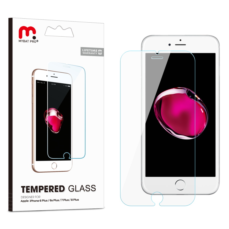 Picture of MyBat Pro  Tempered Glass Screen Protector for Apple iPhone 8 Plus / iPhone 7 Plus - Clear