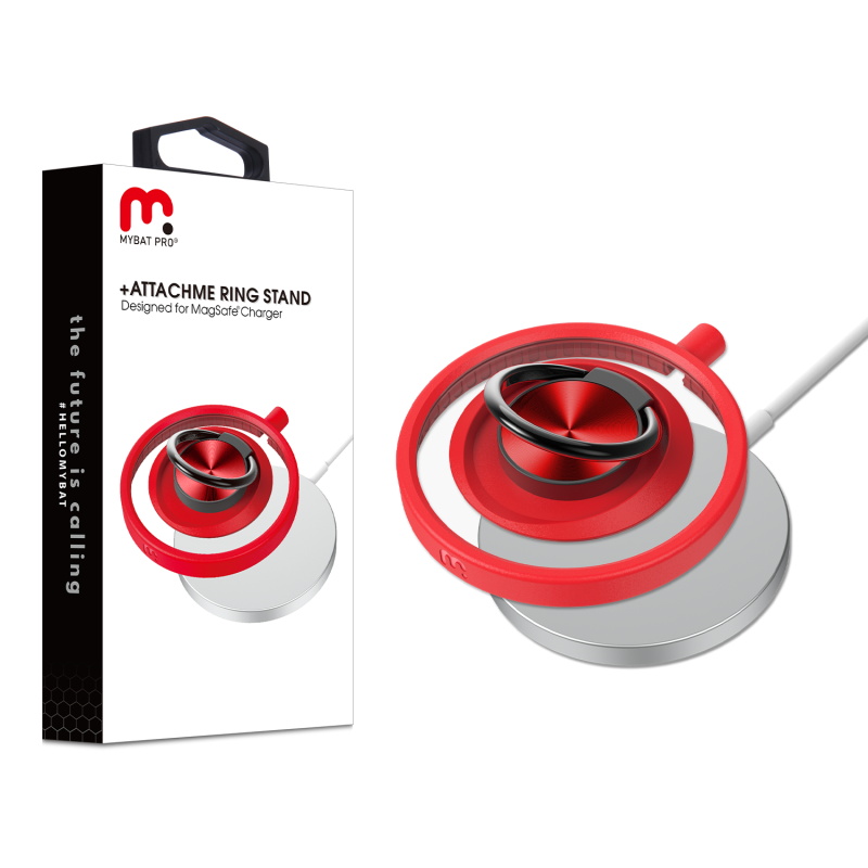 Picture of MyBat Pro +AttachMe Ring Stand - Red