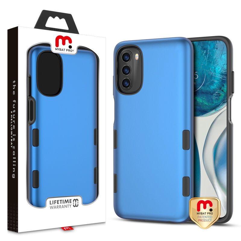 Picture of MyBat Pro Tuff Subs Series Case for Motorola Moto G 5G (2022) - Blue