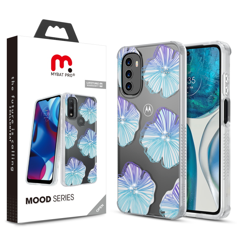 Picture of MyBat Pro Mood Diamond Series Case for Motorola Moto G 5G (2022) - Seashells