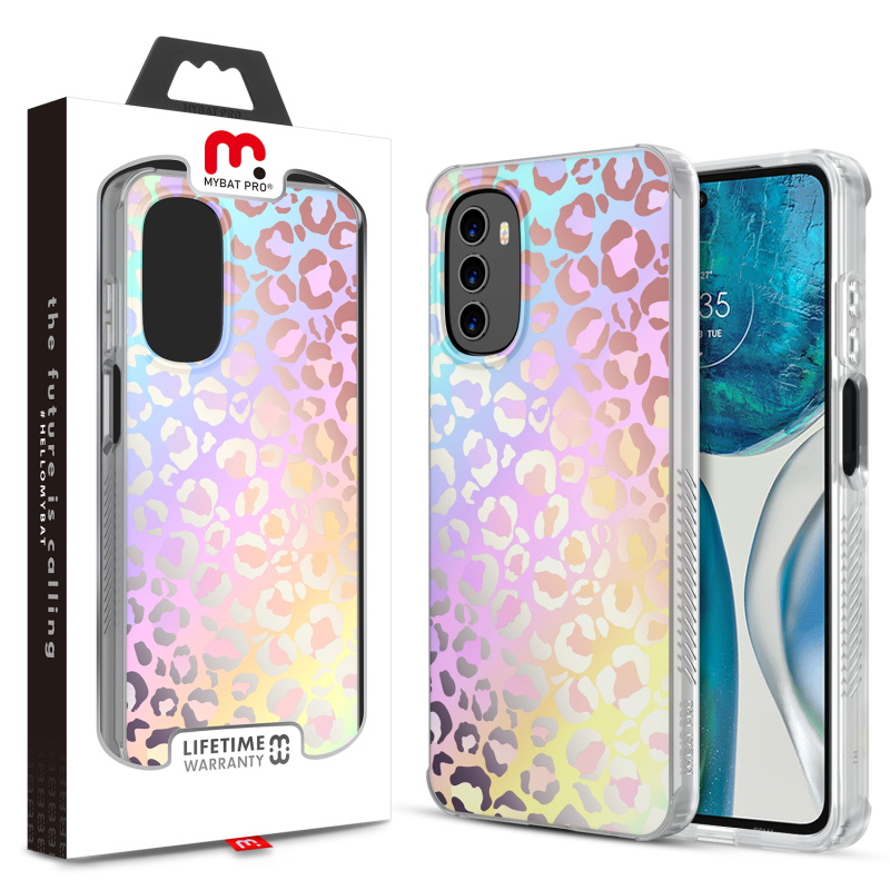 Picture of MyBat Pro Mood Series Case for Motorola  Moto G 5G (2022) - Holographic Leopard