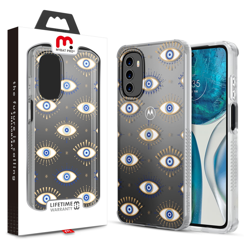 Picture of MyBat Pro Mood Series Case for Motorola  Moto G 5G (2022) - Evil Eyes