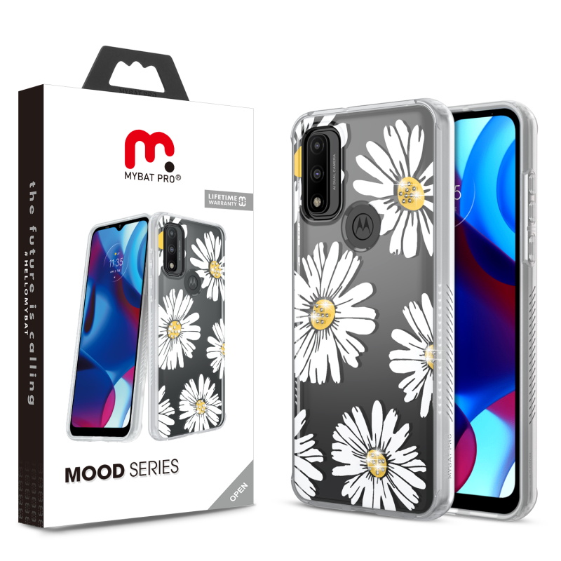 Picture of MyBat Pro Mood Diamond Series Case for Motorola Moto G Pure - Happy Daisies
