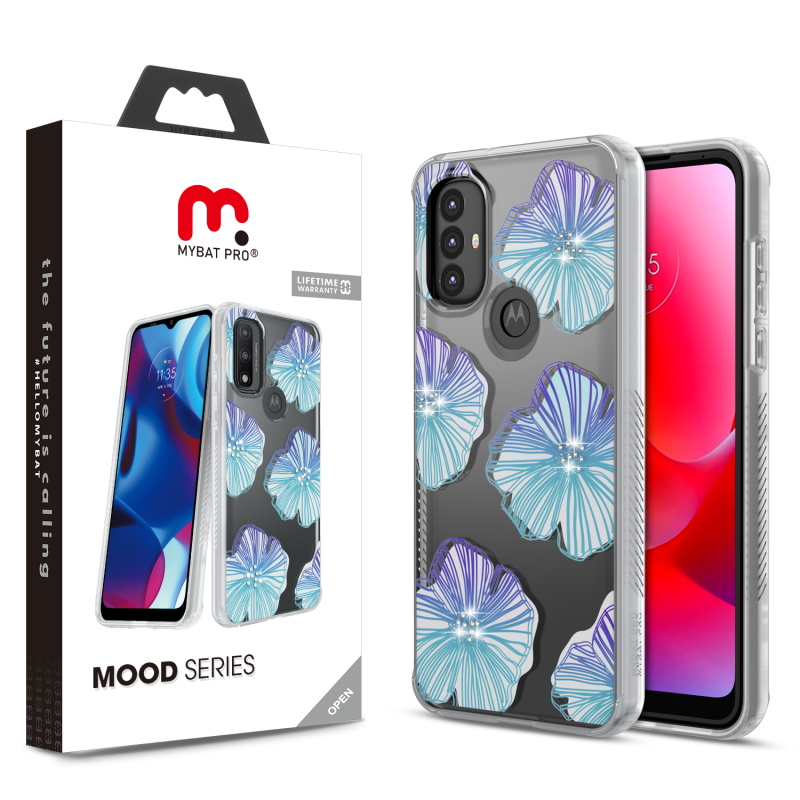 Picture of MyBat Pro Mood Diamond Series Case for Motorola Moto G Power (2022) - Seashells