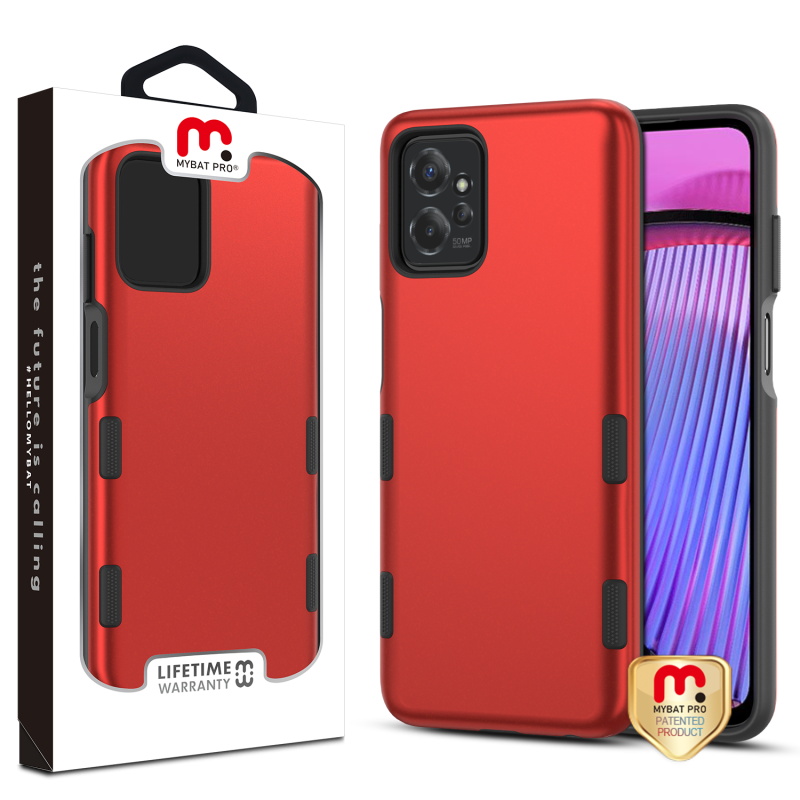 Picture of MyBat Pro TUFF Subs Series Case for Motorola Moto G Power 5G (2023) - Red