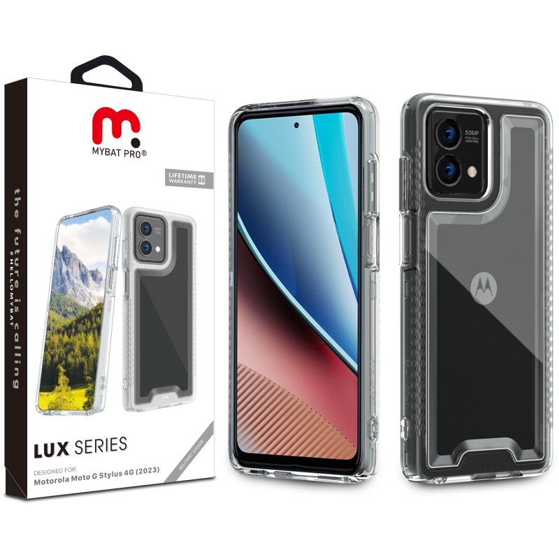 Picture of MyBat Pro Lux Series Case for Motorola Moto G Stylus 4G (2023) - Clear