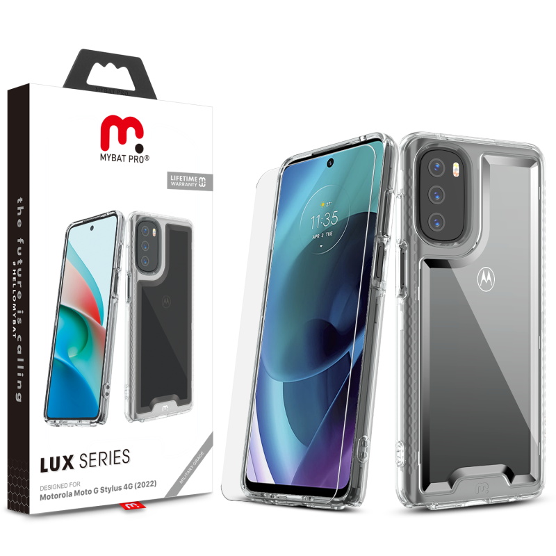 Picture of MyBat Pro Lux Series Case for Motorola Moto G Stylus 4G (2022) - Clear