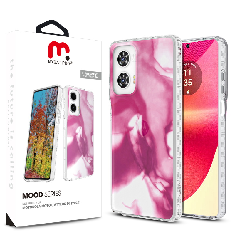 Picture of MyBat Pro Mood Series Case for Motorola Moto G Stylus 5G (2024) - Blushing