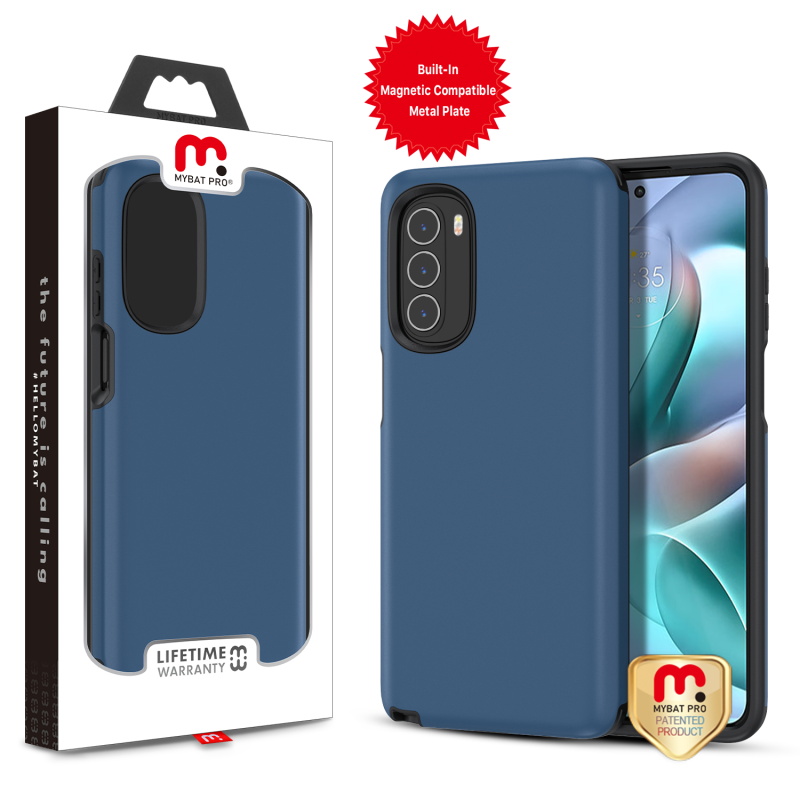Picture of MyBat Pro Fuse Series Case for Motorola Moto G Stylus 5G (2022) - Ink Blue