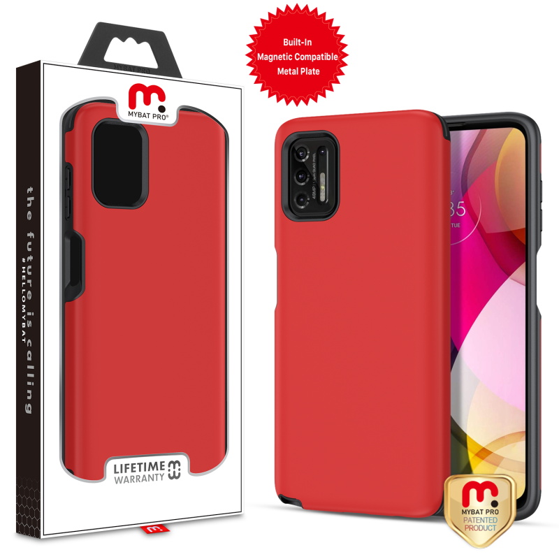 Picture of MyBat Pro Fuse Series Case for Motorola Moto G Stylus (2021) - Red