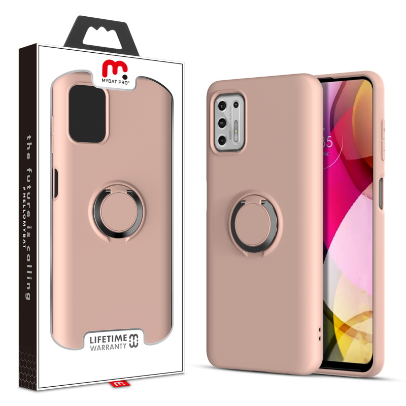 Picture of MyBat Pro Halo Series Case for Motorola Moto G Stylus (2021) - Pink