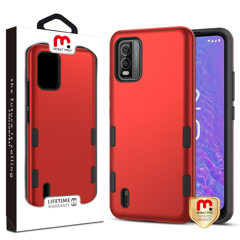 Picture of MyBat Pro TUFF Subs Series Case for Nokia C210 - Red