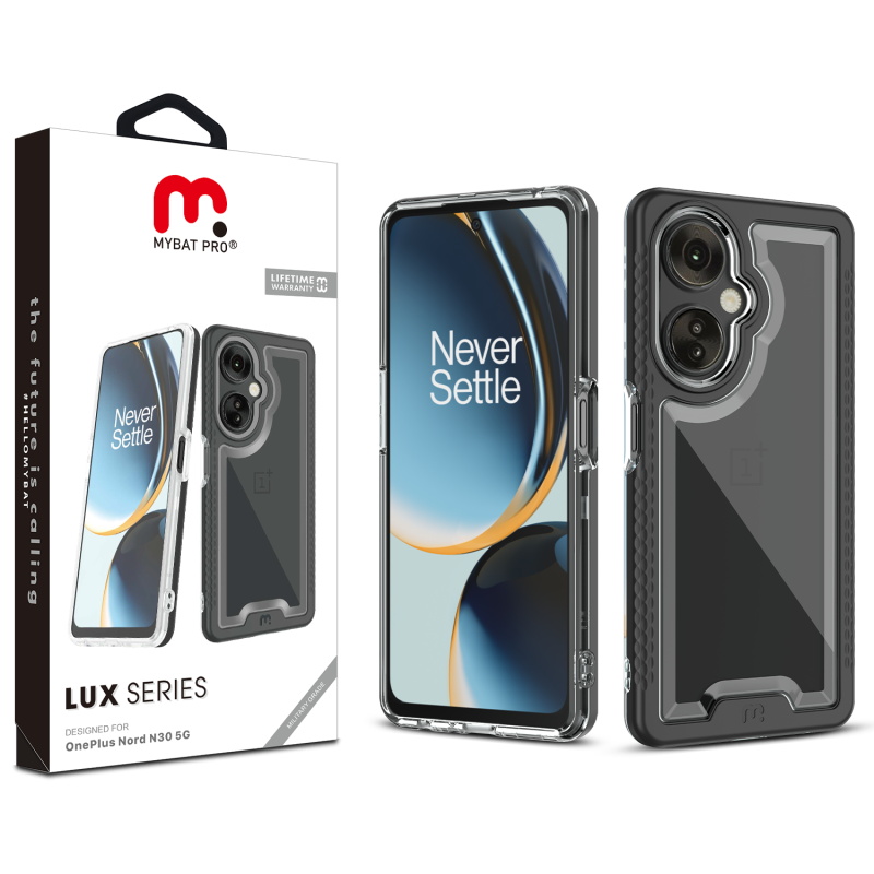 Picture of MyBat Pro Lux Series Case for Oneplus Nord N30 5G - Black