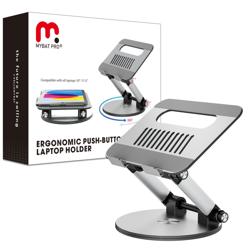 Picture of MyBat Pro ERGONOMIC PUSH-BUTTON LAPTOP HOLDER