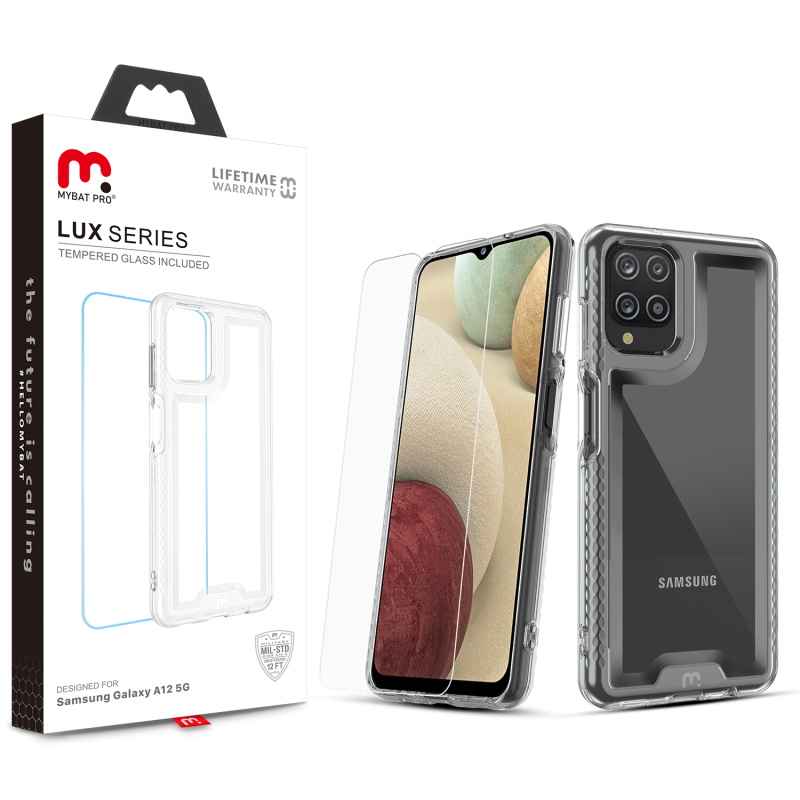 Picture of MyBat Pro Lux Series Case for Samsung Galaxy A12 5G - Clear