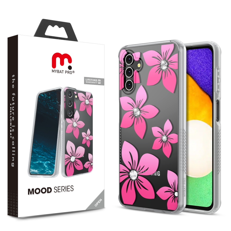 Picture of MyBat Pro Mood Diamond Series Case for Samsung Galaxy A13 5G / (4G) - Blossoms