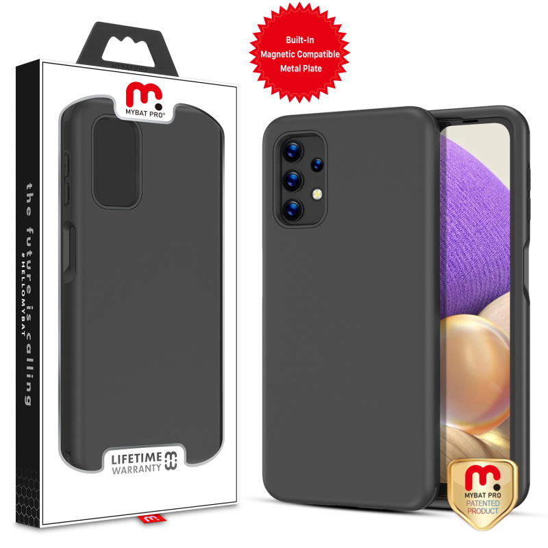Picture of MyBat Pro Fuse Series Case for Samsung Galaxy A32 5G - Black