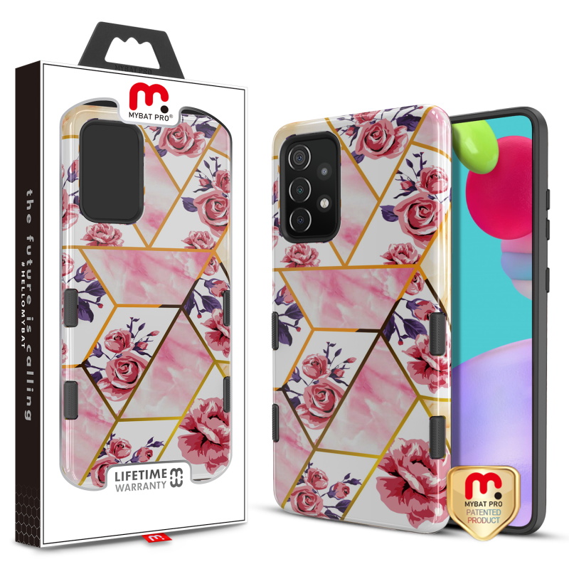 Picture of MyBat Pro Tuff Subs Series Case for Samsung Galaxy A52 5G - Rose Marble