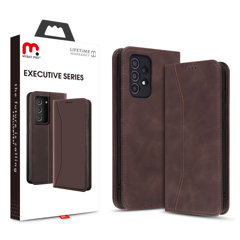Picture of MyBat Pro Executive Series Case for Samsung Galaxy A52 5G - Brown