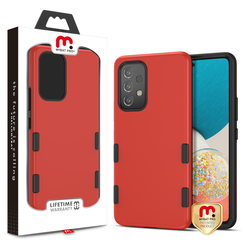 Picture of MyBat Pro Tuff Subs Series Case for Samsung Galaxy A53 5G - Red