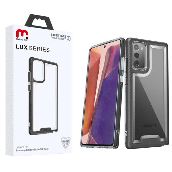 Picture of MyBat Pro Lux Series Case for Samsung Galaxy Note 20 - Black