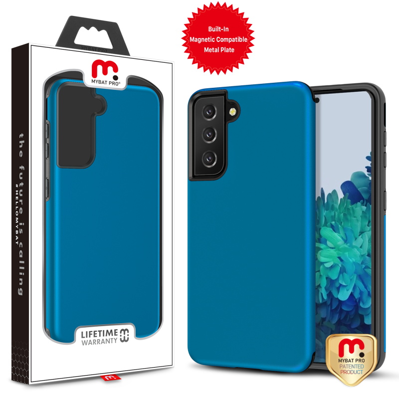 Picture of MyBat Pro Fuse Series Case for Samsung Galaxy S21 Plus - Blue