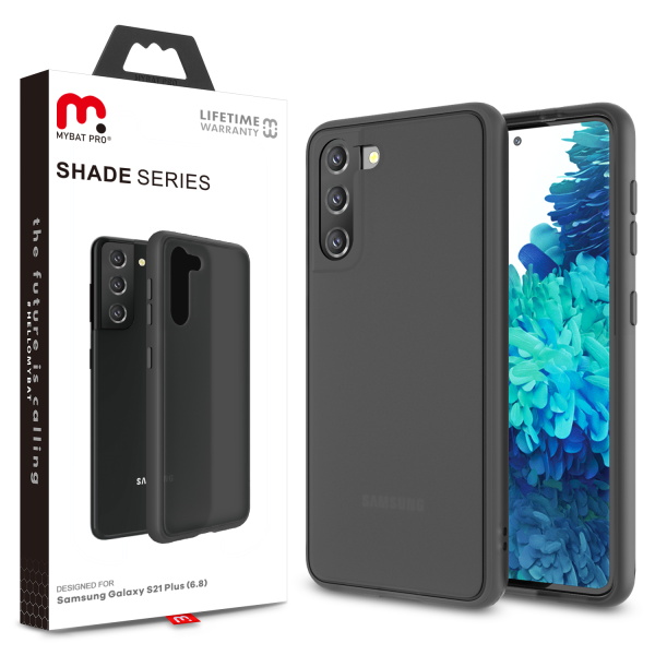 Picture of MyBat Pro Shade Series Case for Samsung Galaxy S21 Plus - Smoke