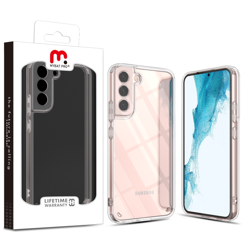 Picture of MyBat Pro Gummy Clear Case for Samsung Galaxy S22 Plus - Transparent