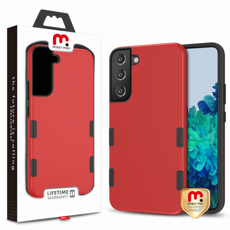 Picture of MyBat Pro Tuff Subs Series Case for Samsung Galaxy S22 Plus - Red