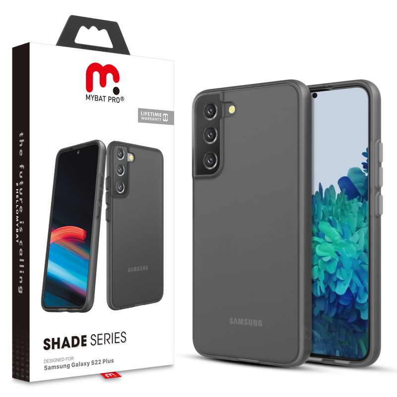 Picture of MyBat Pro Shade Series Case for Samsung Galaxy S22 Plus - Smoke