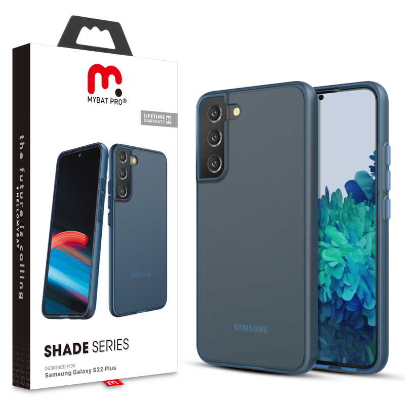 Picture of MyBat Pro Shade Series Case for Samsung Galaxy S22 Plus - Cobalt