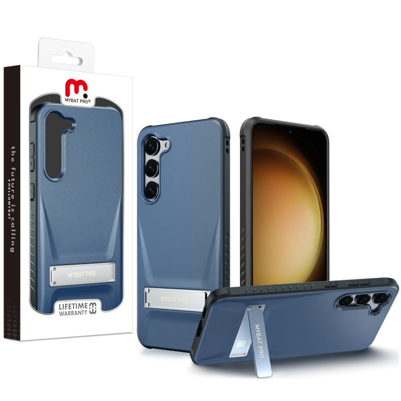 Picture of MyBat Pro Beyonder Series Case with Kickstand for Samsung Galaxy S23 - Dark Blue