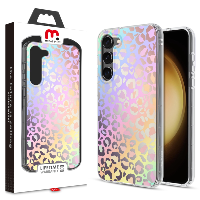 Picture of MyBat Pro Mood Series Case for Samsung Galaxy S23 - Holographic Leopard