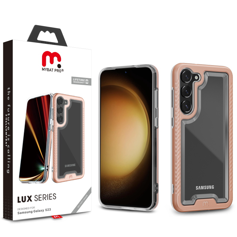 Picture of MyBat Pro Lux Series Case for Samsung Galaxy S23 - Rose Gold