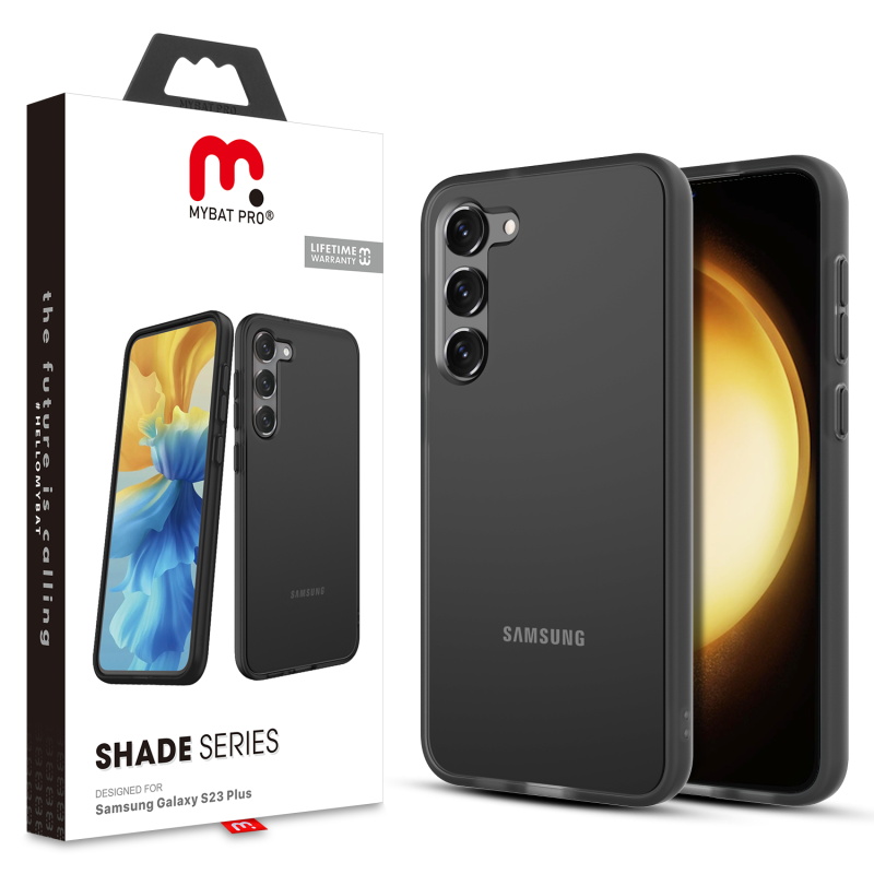 Picture of MyBat Pro Shade Series Case for Samsung Galaxy S23 Plus - Smoke