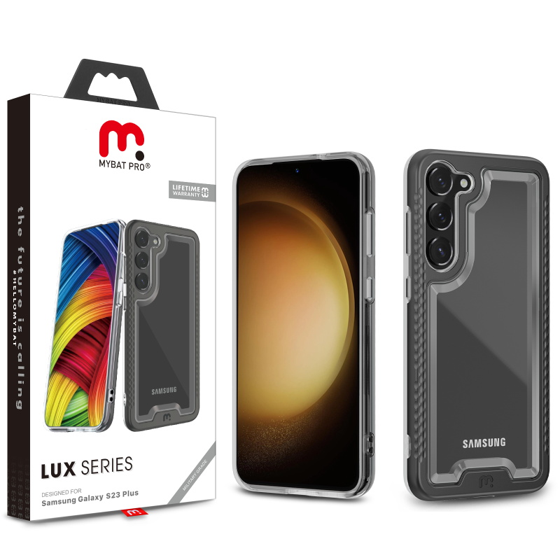 Picture of MyBat Pro Lux Series Case for Samsung Galaxy S23 Plus - Black