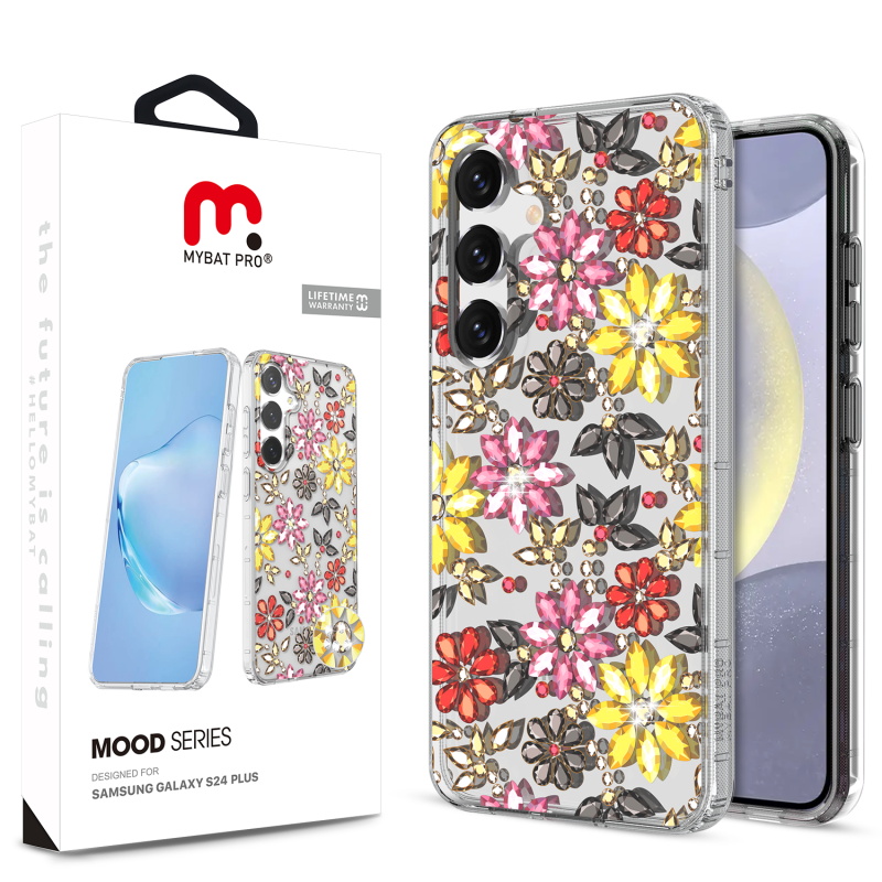 Picture of MyBat Pro Mood Series Case (with Diamonds) for Samsung Galaxy S24 Plus - Bedazzle