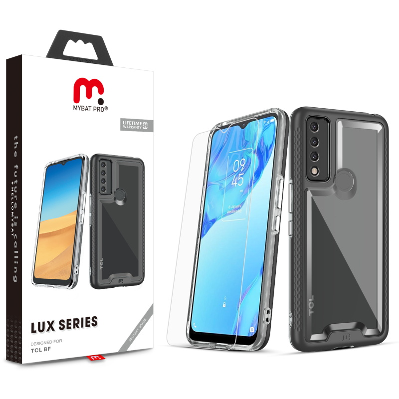 Picture of MyBat Pro Lux Series Case for TCL BF / 30 XE 5G - Black