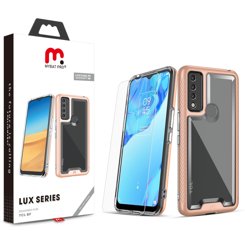 Picture of MyBat Pro Lux Series Case for TCL BF / 30 XE 5G - Rose Gold